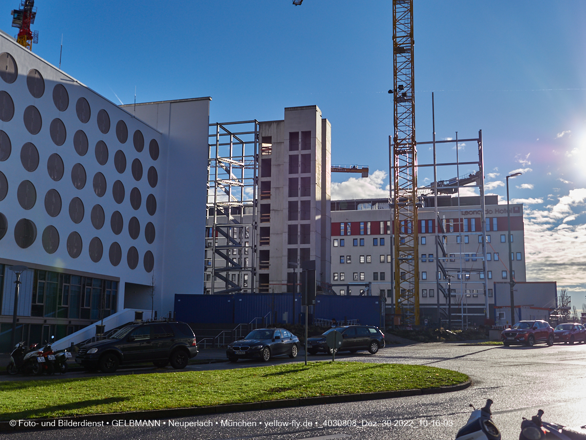 30.12.2022 - Baustelle R.EVO in Neuperlach-Süd